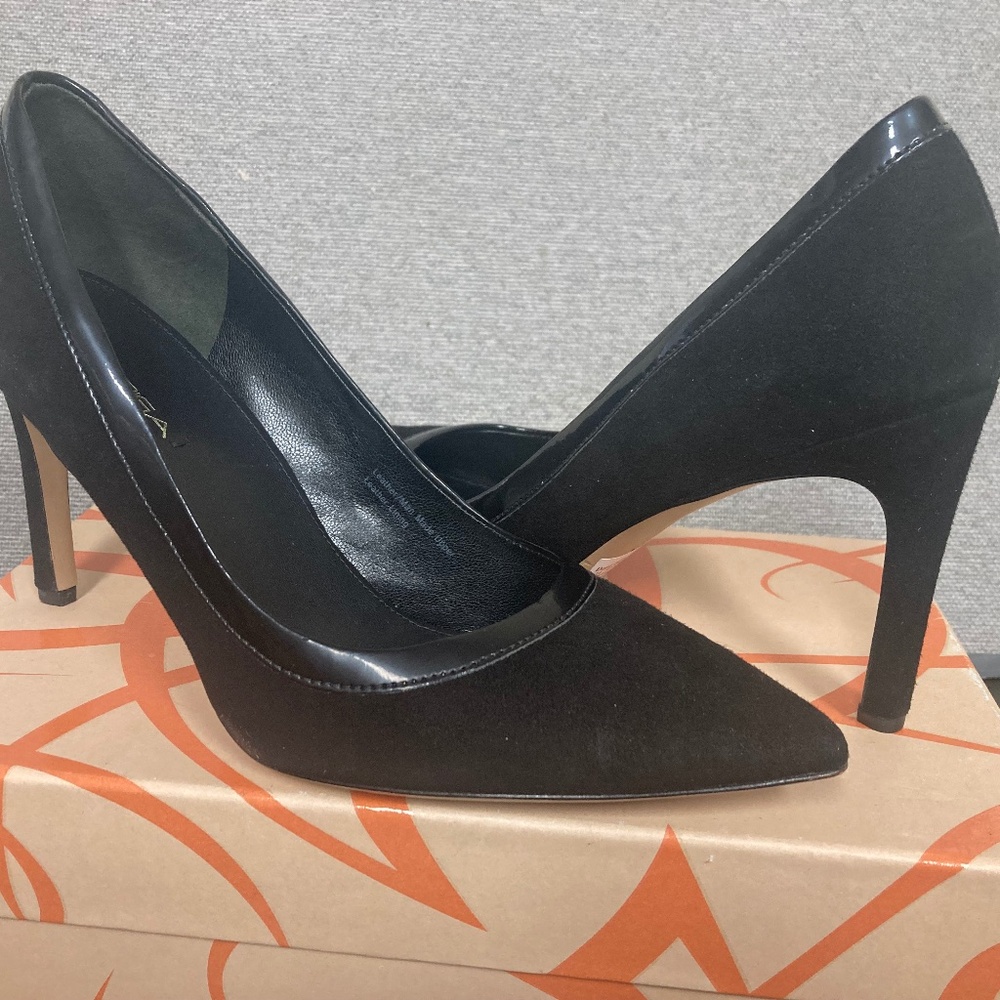 Via Spiga Woman's BLack Suede Shoes - 9 1/2M